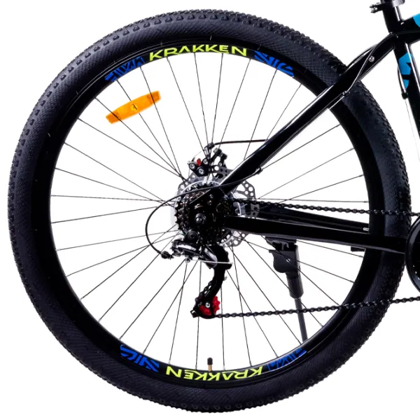 Велосипед Krakken Flint 29" 20" Сталь / Черный Синий photo 3