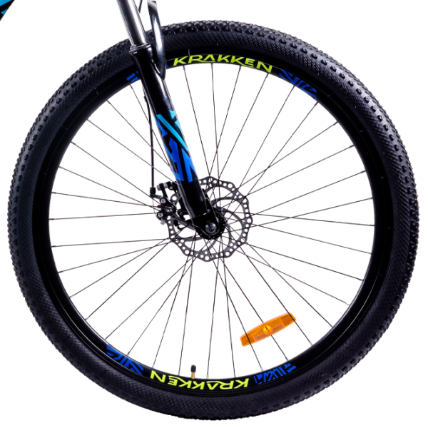 Велосипед Krakken Flint 29" 20" Сталь / Черный Синий photo 5