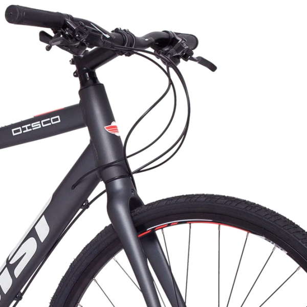 Bicicletă Aist Disco 28" 21" Aluminiu/ Gray White photo 3