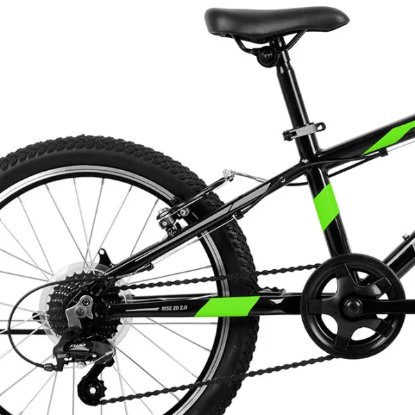 Bicicletă Forward Rise 20" 10.5" Munte/ Black Green photo 3 Bicicletă Forward Rise 20" 10.5" Munte/ Black Green photo 3