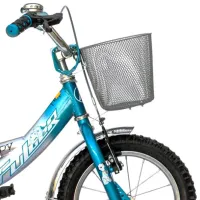 Bicicletă Fulger Puppy 14" 9.1'' Oțel/ Blue Silver photo 3