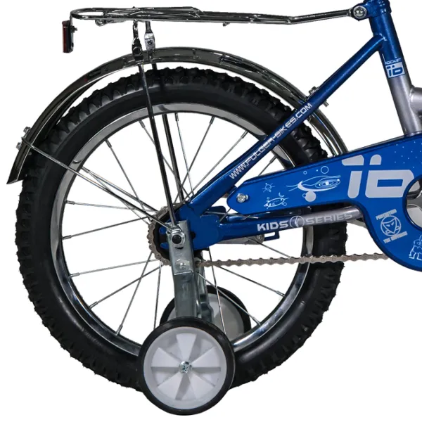 Bicicletă Rocket Fulger 20" Oțel/ Blue Silver photo 2