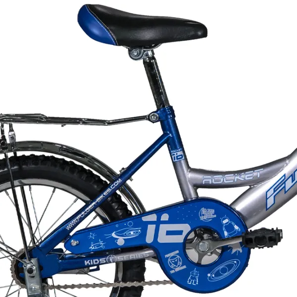 Bicicletă Rocket Fulger 20" Oțel/ Blue Silver photo 3