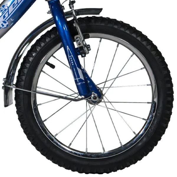Bicicletă Rocket Fulger 20" Oțel/ Blue Silver photo 5