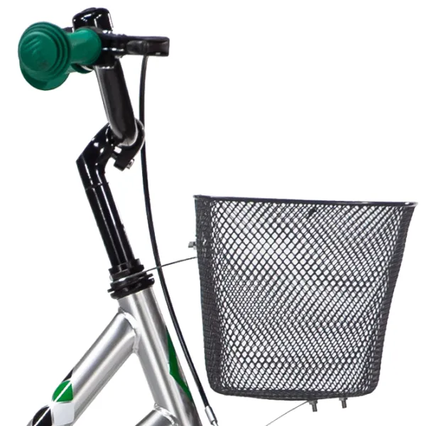 Bicicletă Fulger Iron 20" 10.5" Oțel/ Green Silver photo 4 Bicicletă Fulger Iron 20" 10.5" Oțel/ Green Silver photo 4