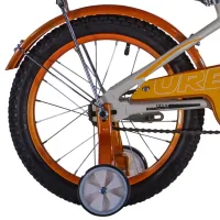 Bicicletă Fulger Urban 16" Oțel/ White Yellow photo 2