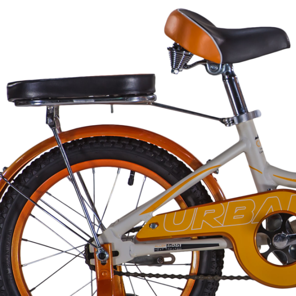 Велосипед Fulger Urban 16" Сталь/ Белый Желтый photo 3 Велосипед Fulger Urban 16" Сталь/ Белый Желтый photo 3