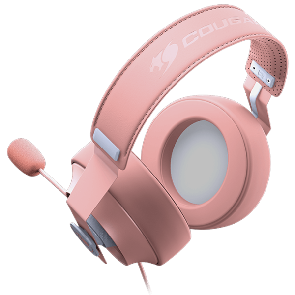 Наушники Cougar Phontum S Белый Розовый Проводная/ Игровой photo 4