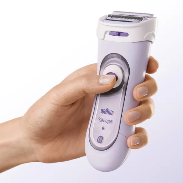 Epilator Braun LS5560 Uscată/ Violet photo 5
