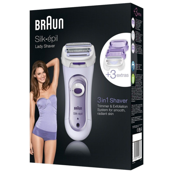 Epilator Braun LS5560 Uscată/ Violet photo 7