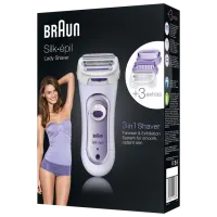 Epilator Braun LS5560 Uscată/ Violet photo 7