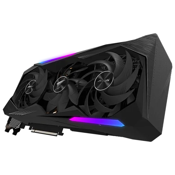 Видеокарта Gigabyte AORUS GeForce RTX 3070 Ti MASTER PCI Express x16 4.0 / 8 ГБ photo 3 Видеокарта Gigabyte AORUS GeForce RTX 3070 Ti MASTER PCI Express x16 4.0 / 8 ГБ photo 3