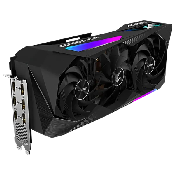 Видеокарта Gigabyte AORUS GeForce RTX 3070 Ti MASTER PCI Express x16 4.0 / 8 ГБ photo 5 Видеокарта Gigabyte AORUS GeForce RTX 3070 Ti MASTER PCI Express x16 4.0 / 8 ГБ photo 5