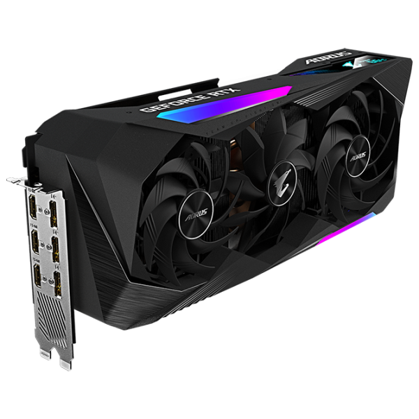 Видеокарта Gigabyte AORUS GeForce RTX 3070 Ti MASTER PCI Express x16 4.0 / 8 ГБ photo 5 Видеокарта Gigabyte AORUS GeForce RTX 3070 Ti MASTER PCI Express x16 4.0 / 8 ГБ photo 5