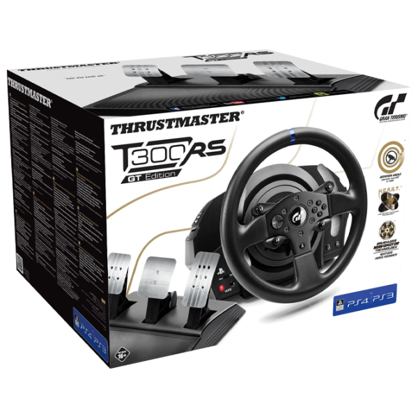 Volan Thrustmaster T300RS GT Edition Cu fir / buttons / Black photo 3