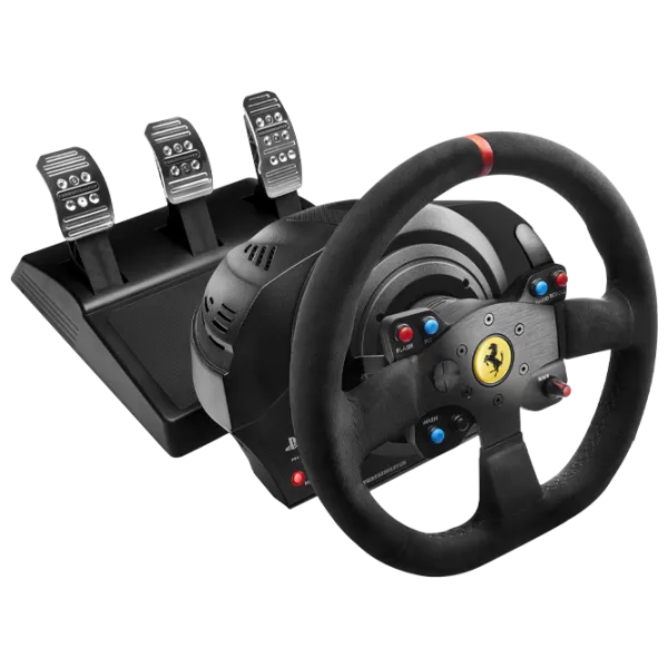 Volan Thrustmaster T300 Ferrari Cu fir / buttons / Black photo 3