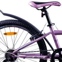 Bicicletă Aist Rosy Junior 24" 24" Oțel/ Violet White photo 3