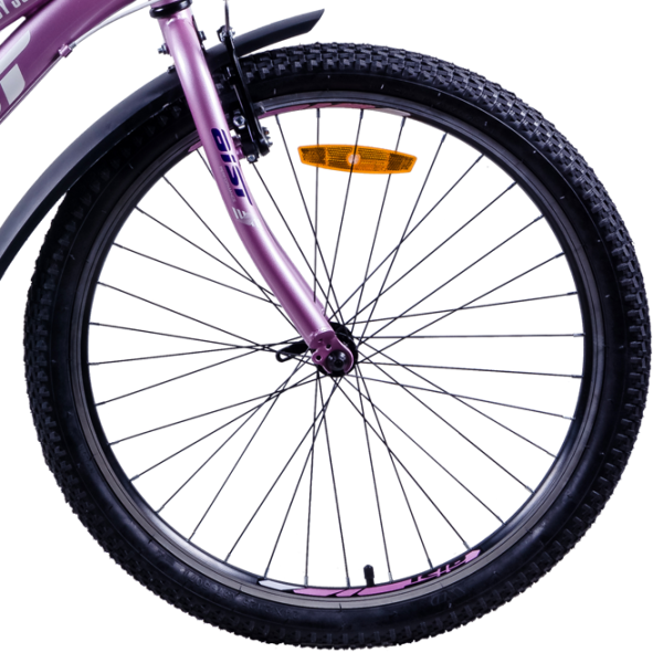 Велосипед Aist Rosy Junior 24" 24" Сталь/ Фиолетовый Белый photo 5 Велосипед Aist Rosy Junior 24" 24" Сталь/ Фиолетовый Белый photo 5