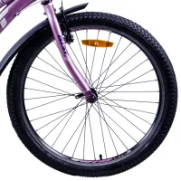 Bicicletă Aist Rosy Junior 24" 24" Oțel/ Violet White photo 5