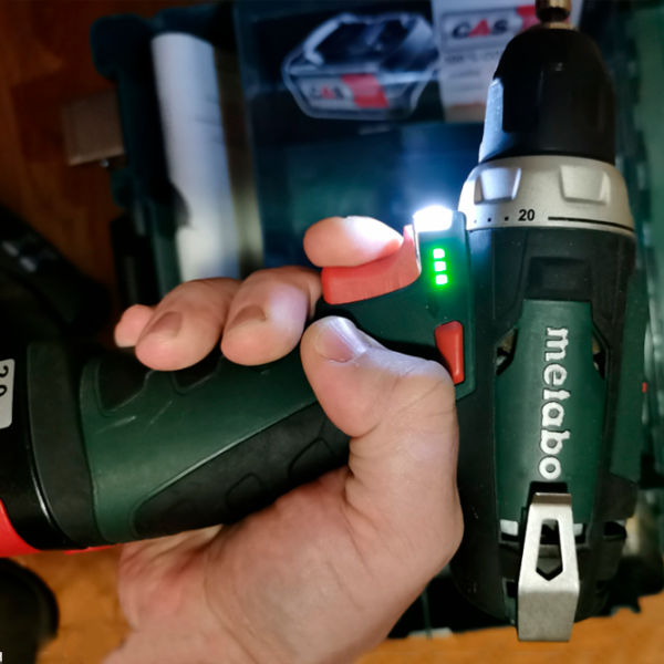 Mașină de găurit și înșurubat Metabo PowerMaxx BS Basic (600984000) 360 rot/min photo 8