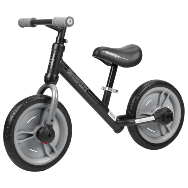 Bicicletă fără pedale Lorelli Energy 2 in 1 11" Black Gray photo 2 Bicicletă fără pedale Lorelli Energy 2 in 1 11" Black Gray photo 2
