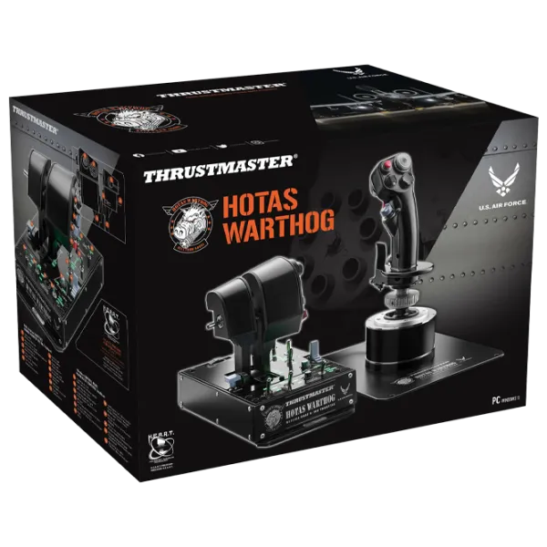 Joystick Thrustmaster Hotas Warthog Cu fir / 19 buttons / Black photo 3