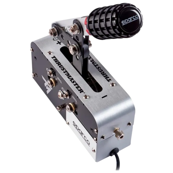 Frână de mână Thrustmaster TSS Handbrake Cu fir/ buttons/ Silver photo 2