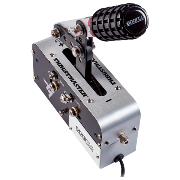 Frână de mână Thrustmaster TSS Handbrake Cu fir/ buttons/ Silver photo 2