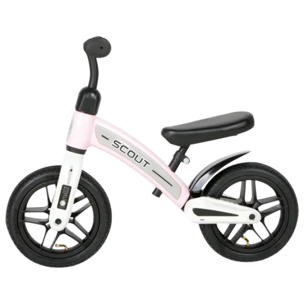 Bicicletă fără pedale Lorelli Scout Air 10 10" Pink White photo 2 Bicicletă fără pedale Lorelli Scout Air 10 10" Pink White photo 2