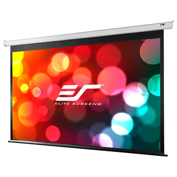 Ecran pentru proiector EliteScreens Saker Electric Series 206 cm/ 274 cm/ Pe perete/ White photo 2