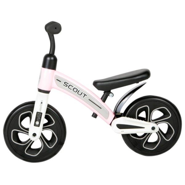 Bicicletă fără pedale Lorelli Scout 10 10" Pink White photo 2 Bicicletă fără pedale Lorelli Scout 10 10" Pink White photo 2