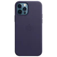 Husă pentru smartphone Apple iPhone 12/ 12 Pro Apple/ Back/ Piele/ Deep Purple photo 3