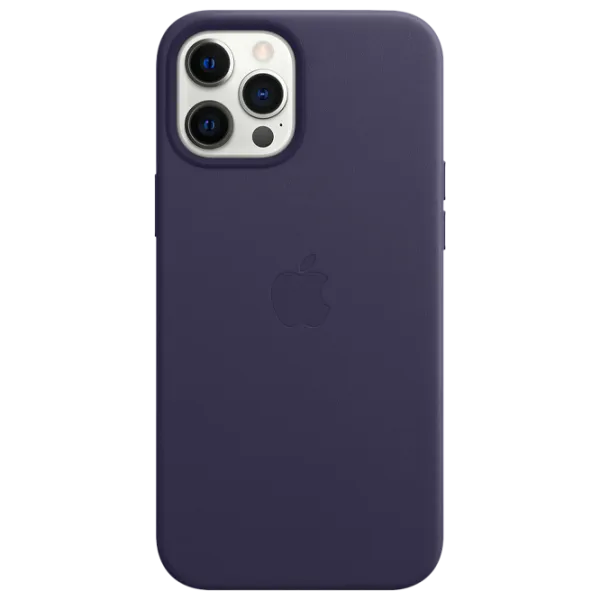 Чехол для смартфона Apple iPhone 12 Pro Max Apple/ Back/ Кожа/ Deep Пурпурный photo 2 Чехол для смартфона Apple iPhone 12 Pro Max Apple/ Back/ Кожа/ Deep Пурпурный photo 2