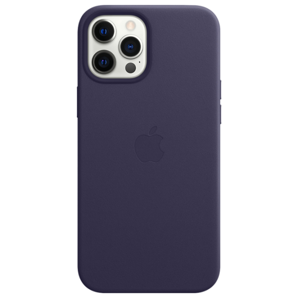 Чехол для смартфона Apple iPhone 12 Pro Max Apple/ Back/ Кожа/ Deep Пурпурный photo 2 Чехол для смартфона Apple iPhone 12 Pro Max Apple/ Back/ Кожа/ Deep Пурпурный photo 2