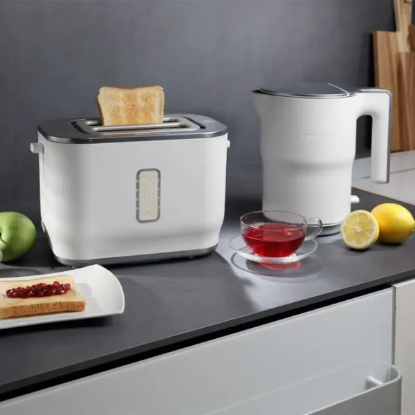Электрочайник Gorenje K15ORAW 1.5л / Закрытый / Белый photo 5
