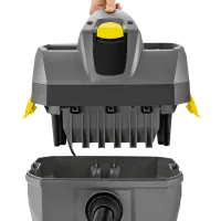 Промышленный пылесос KARCHER ProNT 200 1350 Вт / Серый photo 5
