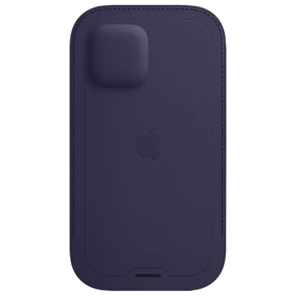 Чехол для смартфона Apple iPhone 12/ 12 Pro Apple/ MagSafe/ Кожа/ Deep Пурпурный photo 2 Чехол для смартфона Apple iPhone 12/ 12 Pro Apple/ MagSafe/ Кожа/ Deep Пурпурный photo 2