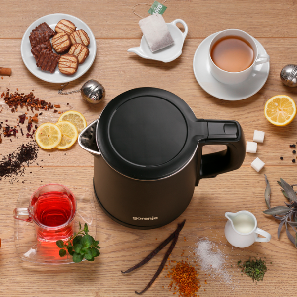 Электрочайник Gorenje K15DWB 1.5л / Скрытый / Черный photo 6