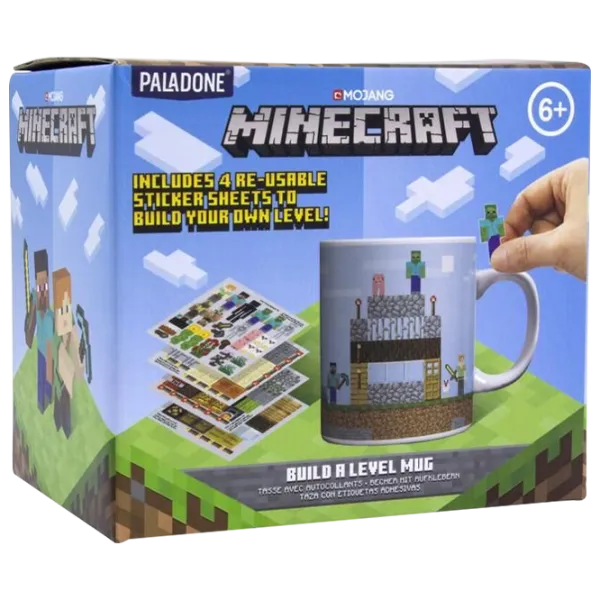 Кружка Minecraft Build a Level 325 мл photo 5