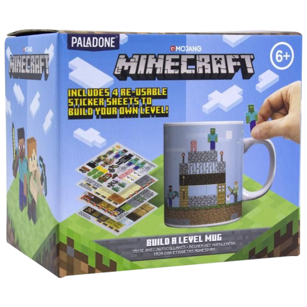 Кружка Minecraft Build a Level 325 мл photo 5
