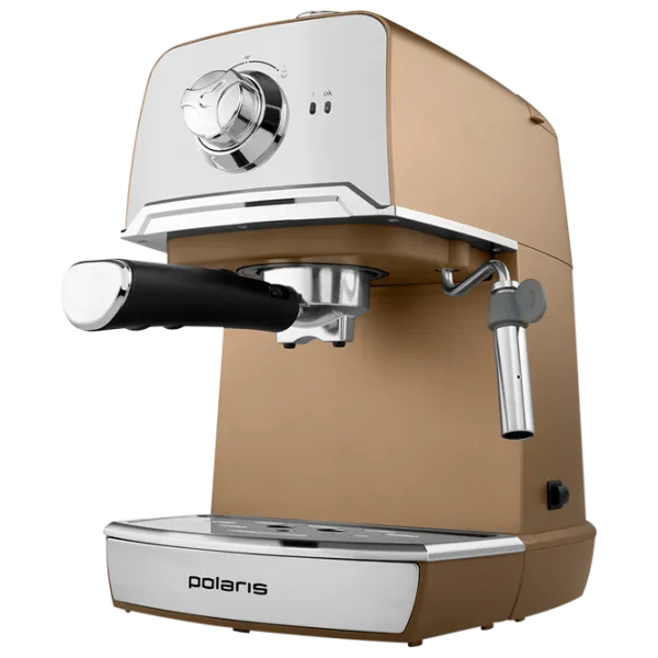 Espressor Polaris PCM1529E  Рожковая / 1.2 л / Кремовый photo 2