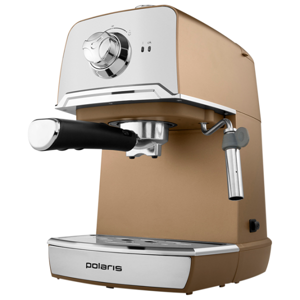 Espressor Polaris PCM1529E  Рожковая / 1.2 л / Кремовый photo 2
