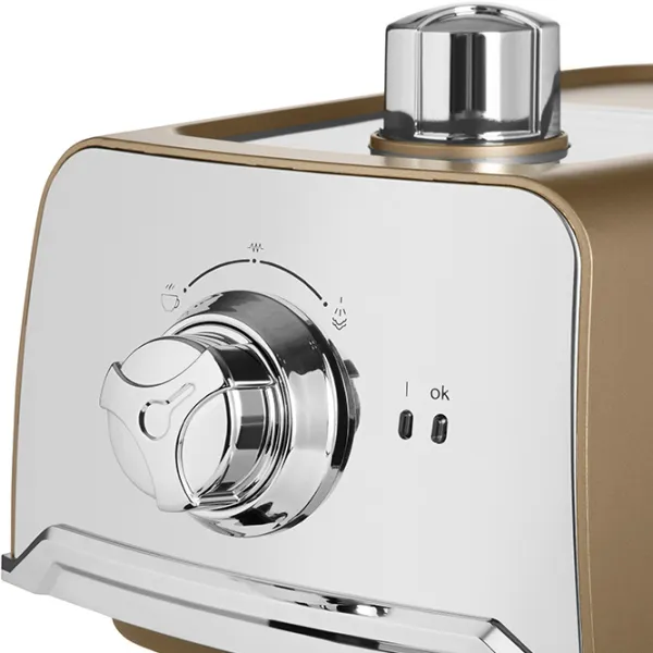Espressor Polaris PCM1529E  Рожковая / 1.2 л / Кремовый photo 3