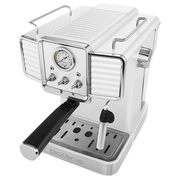 Espressor Polaris PCM1538E Рожковая / 1.5 л / Белый photo 3