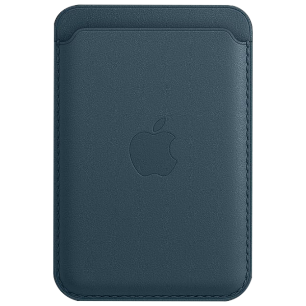 Husă Portmoneu Apple iPhone 12 - 14 All Apple/ MagSafe Back/ Piele/ Baltic Blue photo 2 Husă Portmoneu Apple iPhone 12 - 14 All Apple/ MagSafe Back/ Piele/ Baltic Blue photo 2