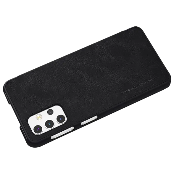 Чехол для смартфона Samsung Galaxy A32 Nillkin/ Flip Cover/ Кожа/ Черный photo 3