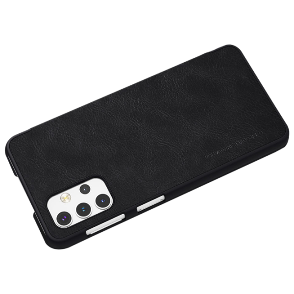 Чехол для смартфона Samsung Galaxy A32 Nillkin/ Flip Cover/ Кожа/ Черный photo 3