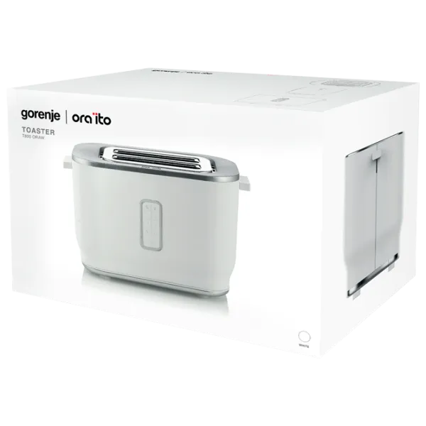 Тостер Gorenje T800ORAW Электронное/ 800 Вт/ Белый photo 5