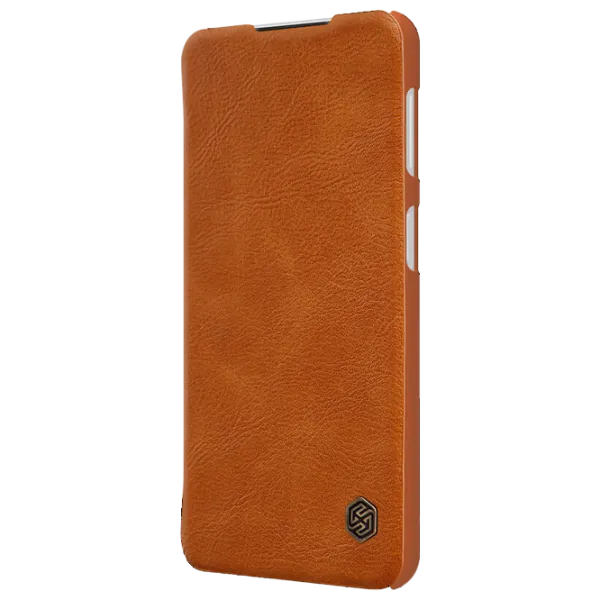Husă pentru smartphone Samsung Galaxy A32 Nillkin/ Flip Cover/ Piele/ Brown photo 2