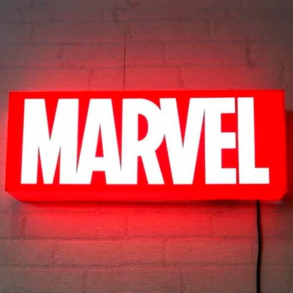 Лампа Paladone Marvel Logo V2 Красный photo 4